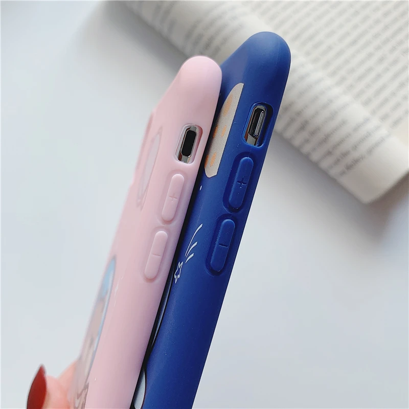 Чехол с рисунком милого кролика Луны для Huawei P30 P20 Mate 20 Pro nova 4 5 PRO мягкий чехол Honor 8 9X