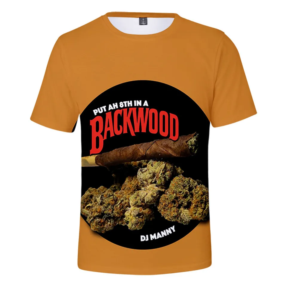 

BACKWOODS New 2020 BACKWOODS T-shirt Men's T Shirt Fashion Casual 3D Hip Hop Short O-neck Tee Shirts Kids Child 3D Funny Tshirt