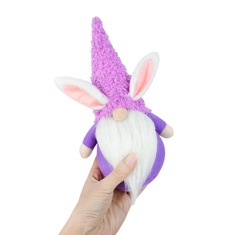 

1Pc Easter Faceless Doll Rabbit Ornament Party Ornaments Faceless Doll Plush Doll Favor Party Decoration for Home Decor