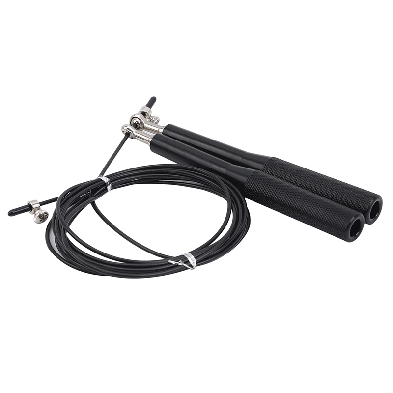 Новый скакалка для фитнеса, упражнений, тренировок, легкий подшипник, металлические скоростные кроссфит-поводки, оборудование для тренировок в зале для взрослых и детей.