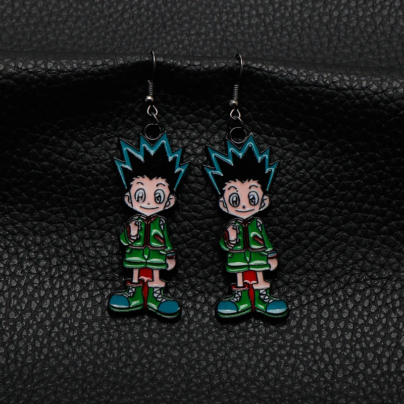 HUNTER×HUNTERS GON·FREECSS ハンター×ハンター Earrings Vintage Long Hanging Dangle 2021 Trend Jewelry Ear Cuffs Boho - купить по