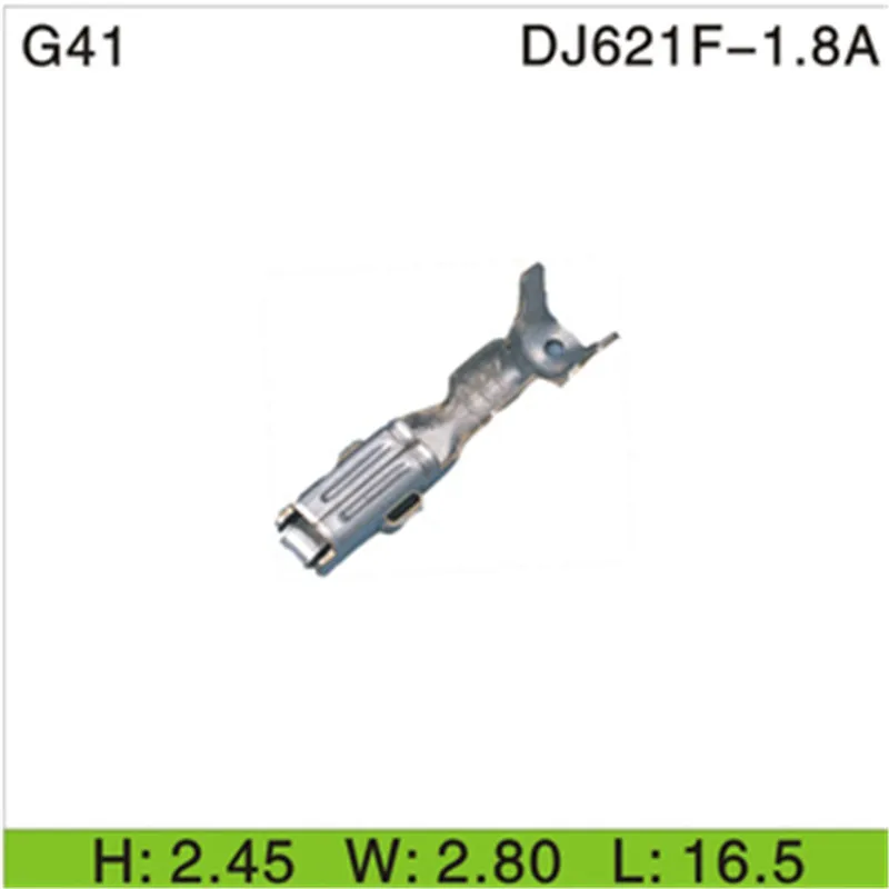 500 шт DJ70216Y 1.8 21 1 8 мм 2Pin AMP автомобильные электрические провода разъемы для VW BMW Honda