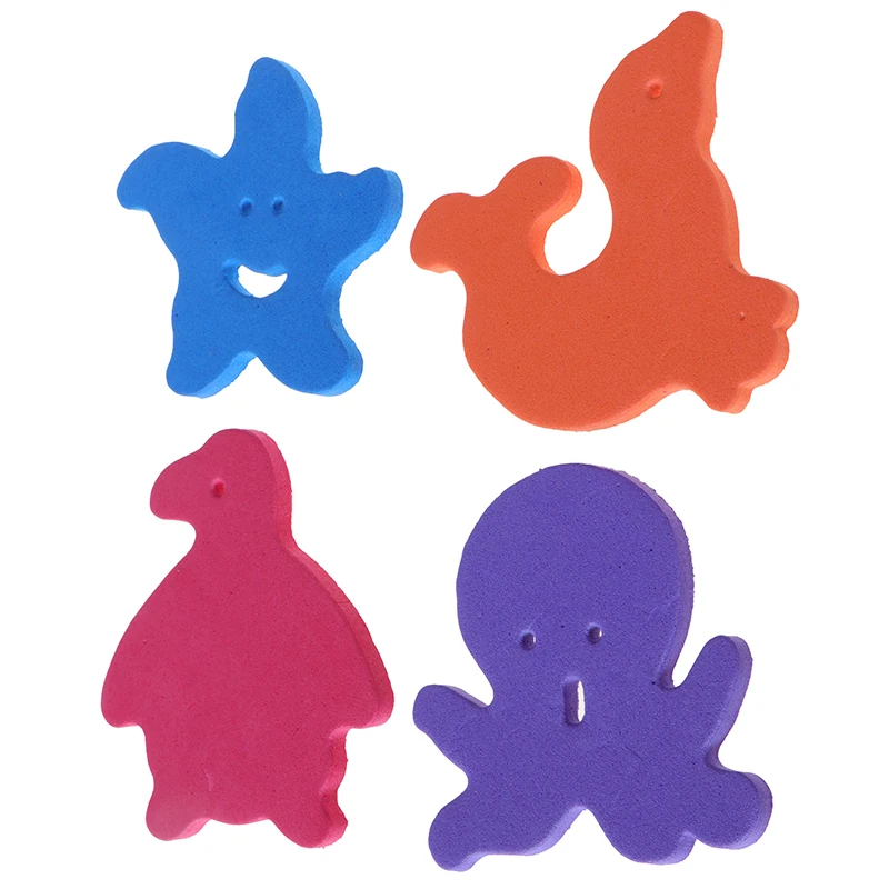 34Pcs Infant Early Educational Toys Soft Kids Float Bathing Toy Animal Shape Water Play Toys Baby Bath Puzzles Foam Floating