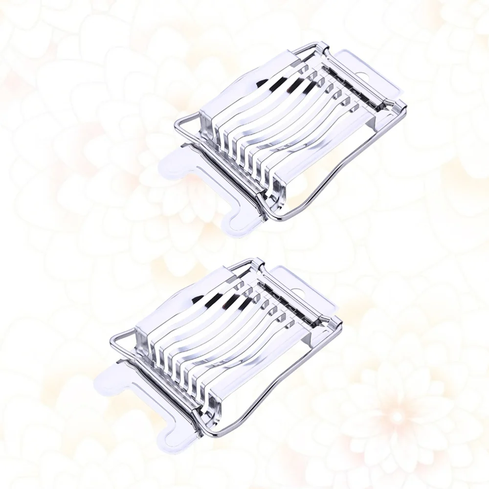 4 шт. Нержавеющая сталь Яйцерезка многоцелевой провод Портативный Полезная яйцо