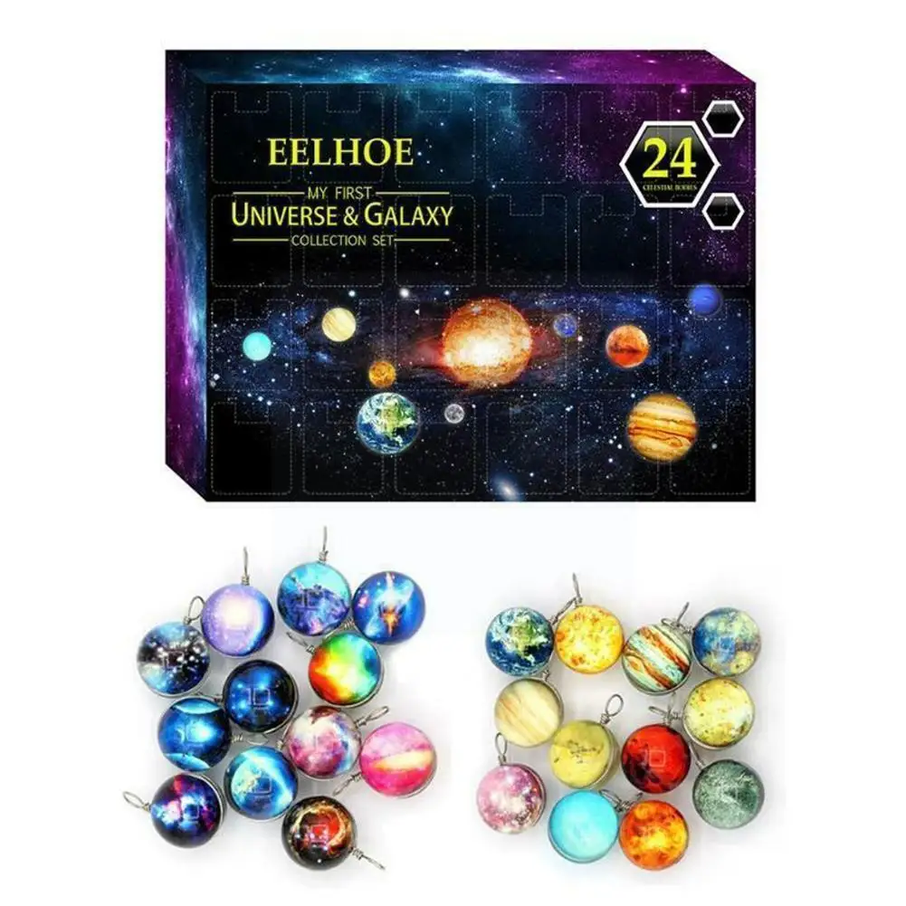 

Рождественский календарь с обратным отсчетом на 24 дня, коробка для игрушек, штора, искусство, коллекционные игрушки, фигурка, милая популярн...