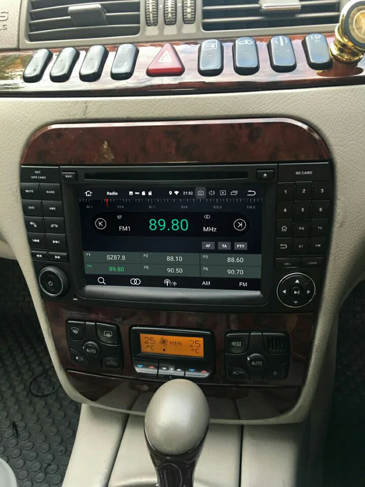 Android 10 0 Автомобильный мультимедийный плеер для Mercedes/Benz/S280/S320/S350/S400/S500/W220/W215/C Класс