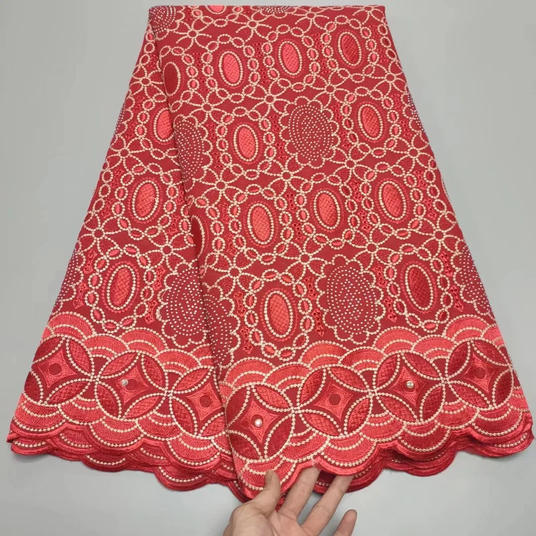 

Swiss Voile Lace In Switzerland 2021 Top Quality Lace Soft Dubai Fabric Latest Cotton Lace Fabric For Women 5yards/lot