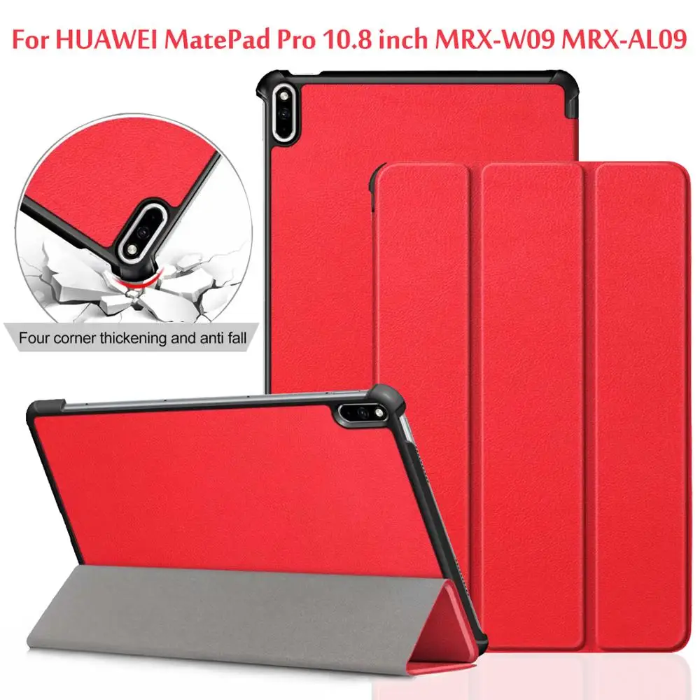 

Чехол для Huawei Matepad Pro, чехол MRX-W09, MRX-AL09, ультратонкий кожаный магнитный чехол-подставка, чехол для Huawei MatePad Pro 10,8 2019