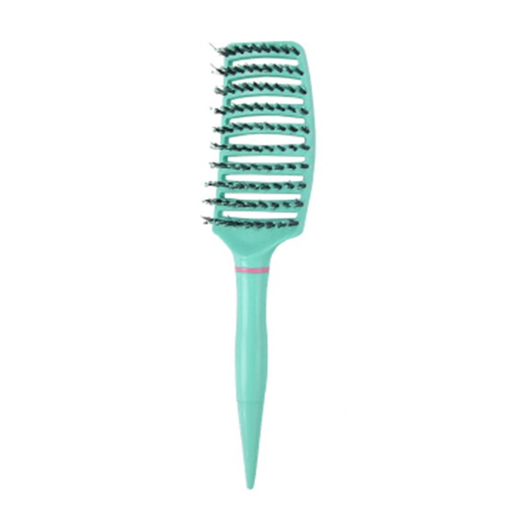 

Hair Scalp Massage Comb Large Curved Wide Tooth Hairbrush Curly Detangle Hair Brush for Salon Hairdressing Styling Tool