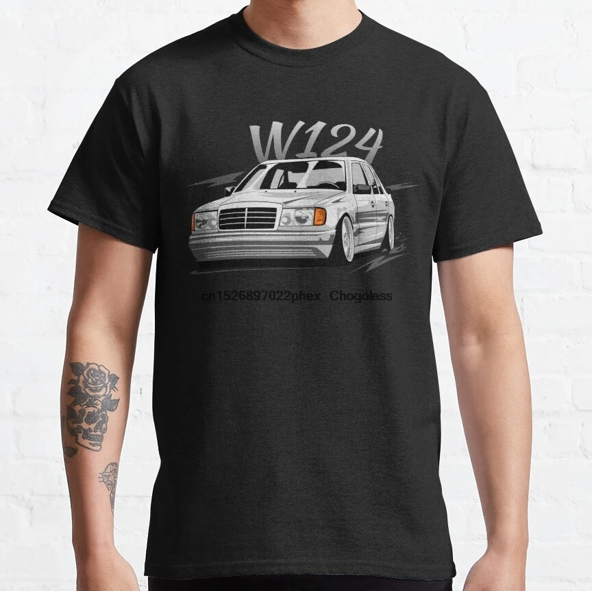 W124 Low Style от glstkrrn|Мужские футболки| |