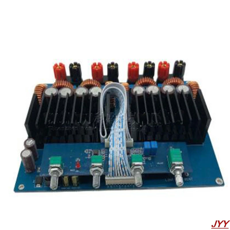 Плата цифрового усилителя мощности высокой 600 Вт/3 ом + 2*300 Вт/6 Ом TAS5630 2 1 (1200 Вт) |