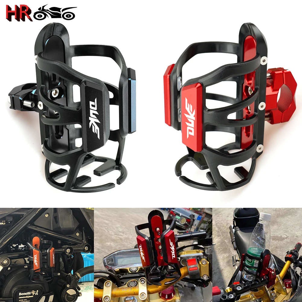 

For KTM DUKE 200 250 390 690 790 DUKE390 DUKE125 RC390 Hot Deal Motorcycle CNC Beverage Water Bottle Cage Drink Cup Holder Stand