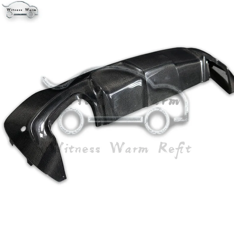 Автомобильный Стайлинг карбоновый задний диффузор спойлер для бампера BMW F26 X4 M Tech