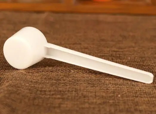 2000 шт. профессиональный белый Пластик 5 г 5g мерные ложки/ложки для