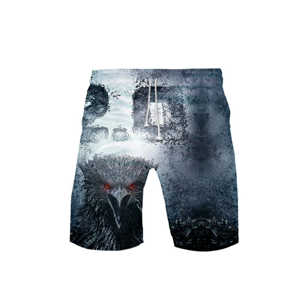 

3D print shorts for men Endhiran 2 beach shorts streetwear sports shorts harajukeu shorts for summer men