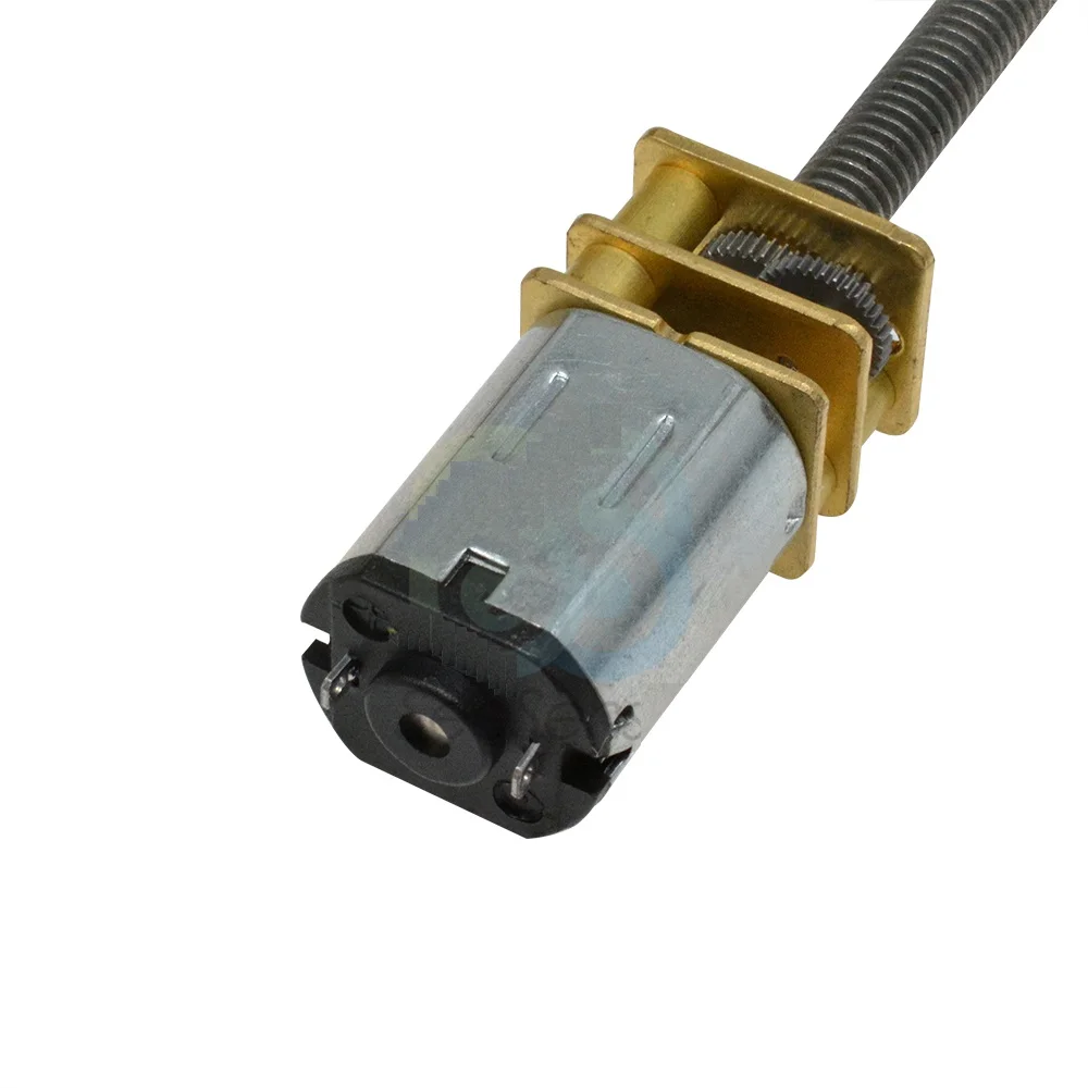 2 шт. Миниатюрный мотор постоянного тока N20 M4 * 100 мм с валом длиной мм|dc motor|gear