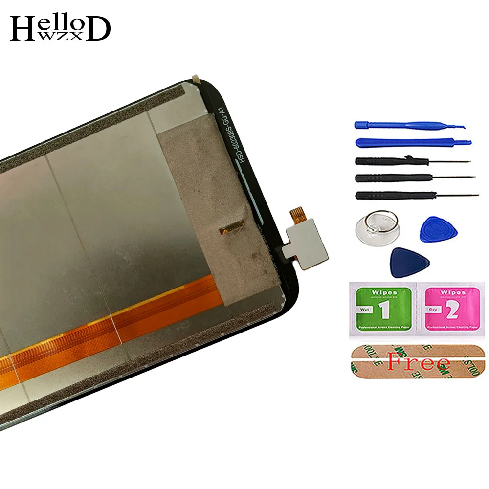 

6.1'' LCD Display For Doogee Y8 LCD Display With Touch Screen Assembly Repair Part Mobile Accessories Lens Sensor Tools