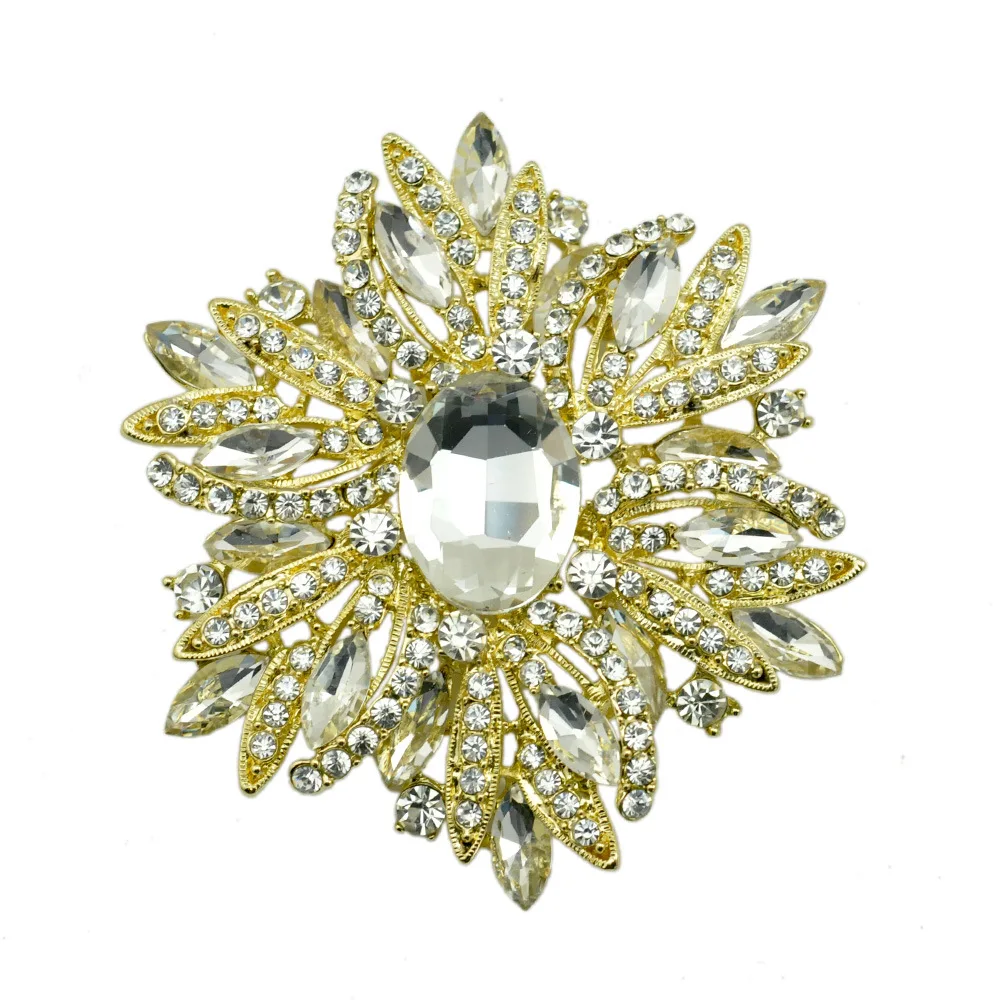 Ювелирные изделия Блейзер симпатичная брошь в форме цветка большие Броши