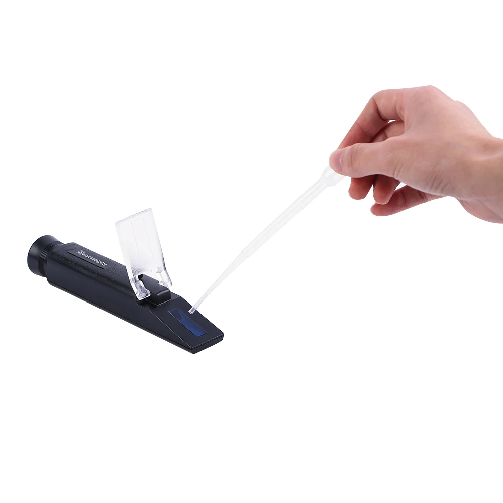 Портативный рефрактометр ручной тестер процентов спиртных напитков с