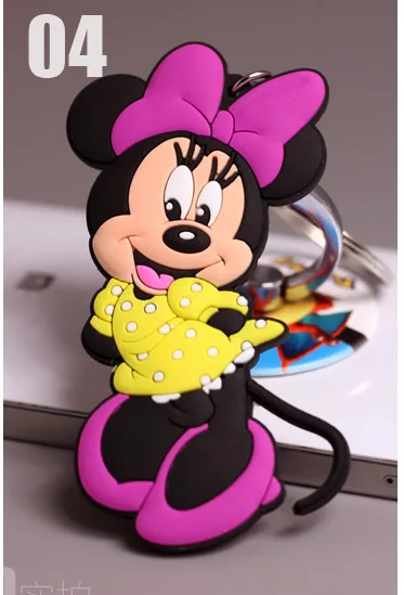 Фигурка ститча Disney игрушечные брелки Микки Маус Дональд брелок утка аниме для