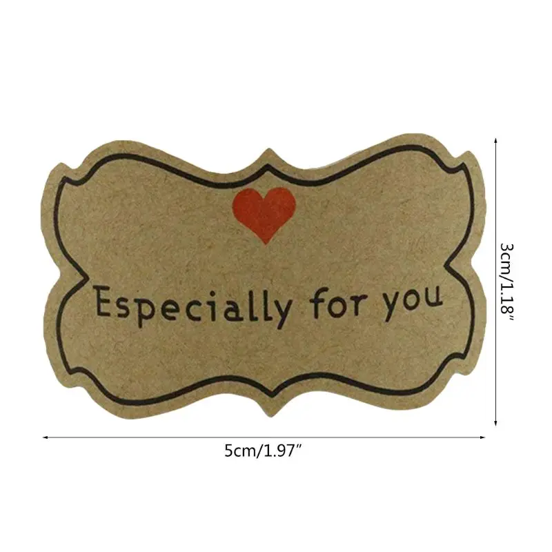 

1 roll (250pcs) Especially for You Stickers Kraft Seal Labels Handmade Scrapbooking Gift Packaging