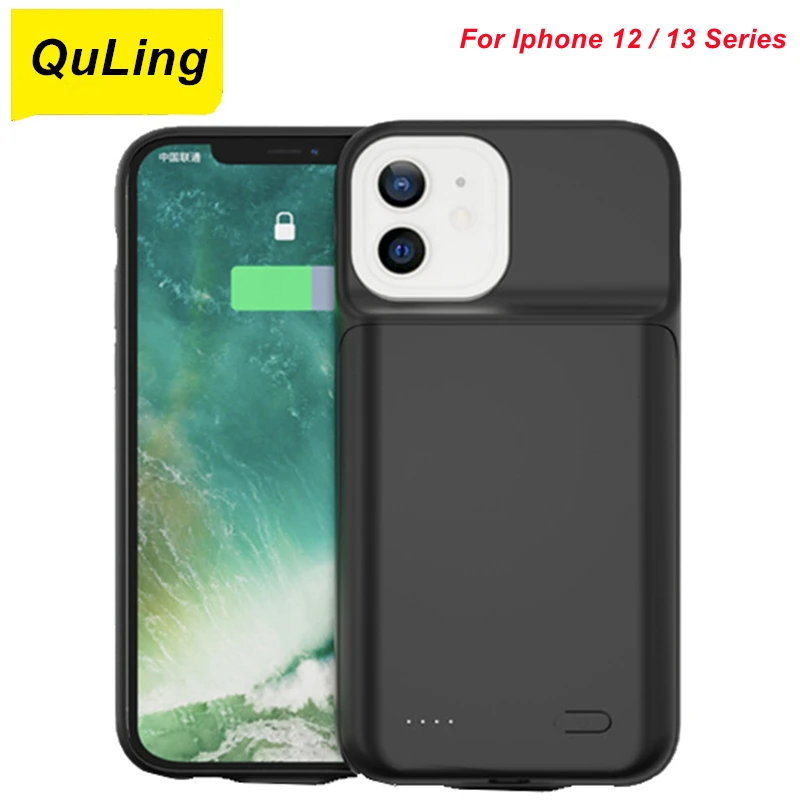 

Высококачественный аккумулятор QuLing 6800 мАч для IPhone 12 Mini 12 для Iphone 12 Pro Max, чехол с внешним аккумулятором