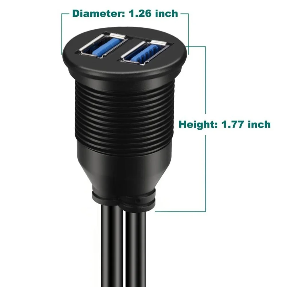 Высокоскоростной USB 3 0 кабель-удлинитель Aileap для автомобиля грузовика лодки