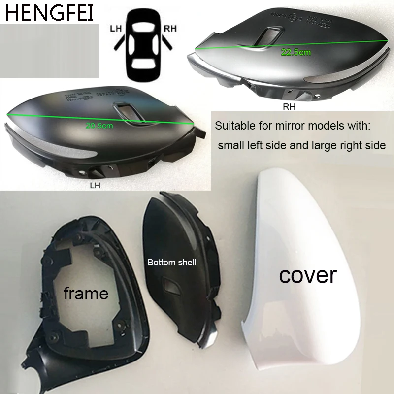 Автомобильные аксессуары Hengfei Автомобильная зеркальная крышка рамка освещения