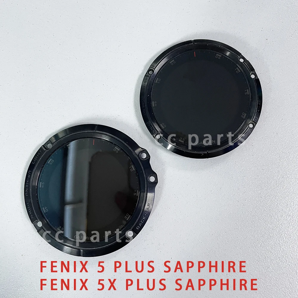 

Передняя крышка чехол для GARMIN Fenix 5X Plus Sapphire Fenix 5 Plus Sapphire ЖК-дисплей экран Запчасть для замены экрана