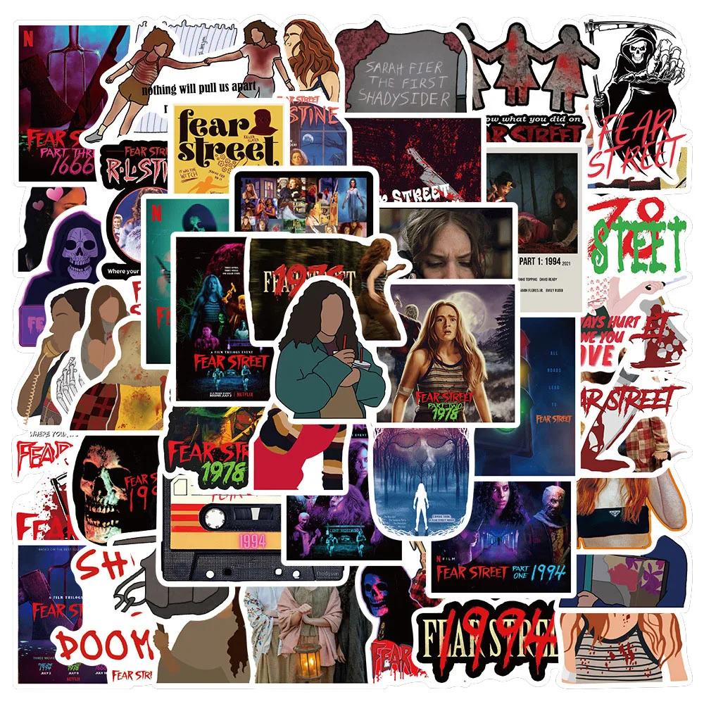 

10/30/50 шт., водонепроницаемые наклейки для чемоданов, ноутбуков, холодильников