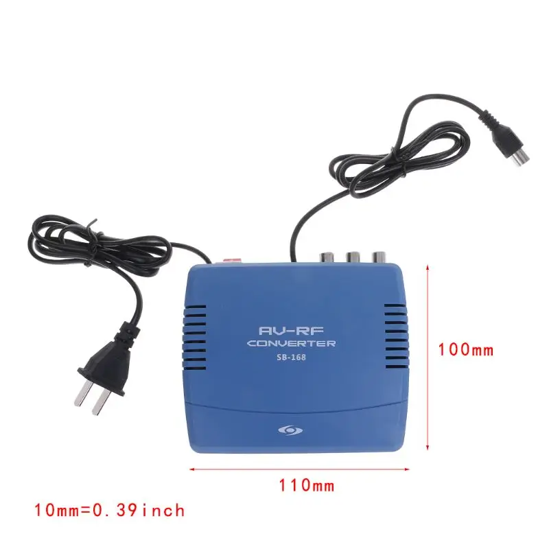 AV RF конвертер телевидения Системы ТВ сигнала Стандартный аудио видео сигнал FM