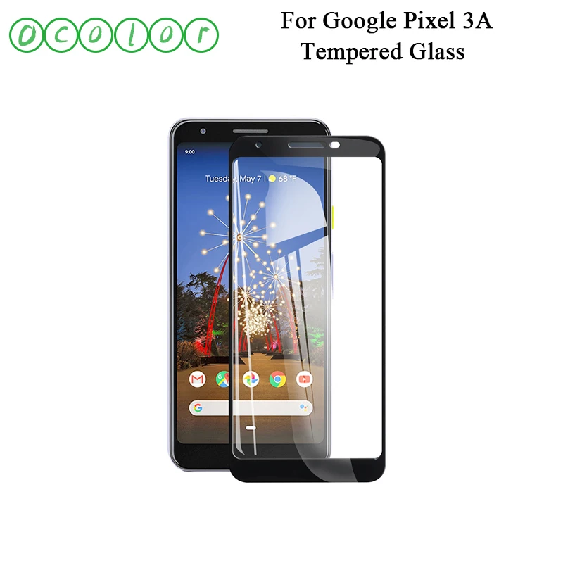 Ocolor для Google Pixel 3A Закаленное стекло протектор экрана стальная замена пленки 5 6