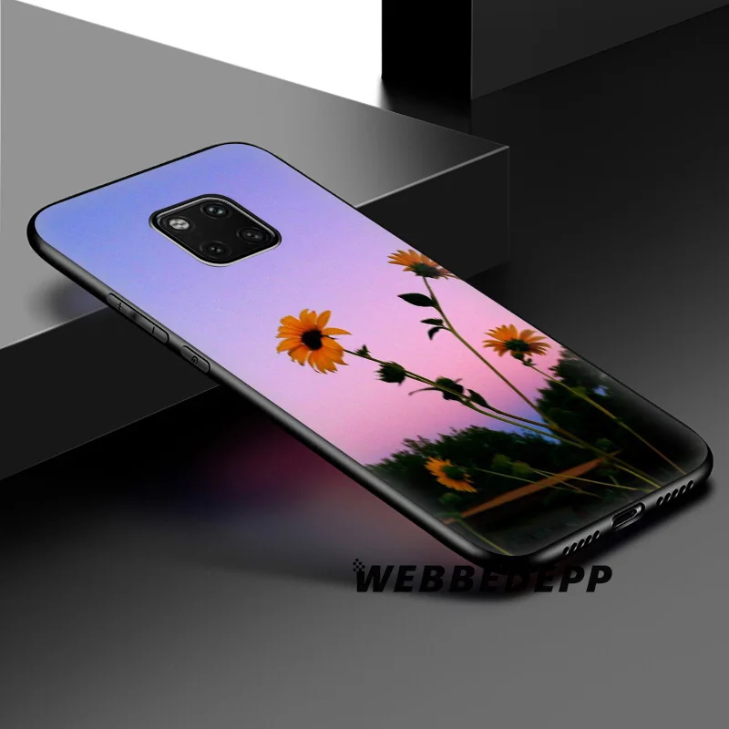 Голубой розовый мягкий чехол для huawei mate 30 P20 P30 P Smart Z Plus Lite Pro 2018 2019 Honor 20 9X |