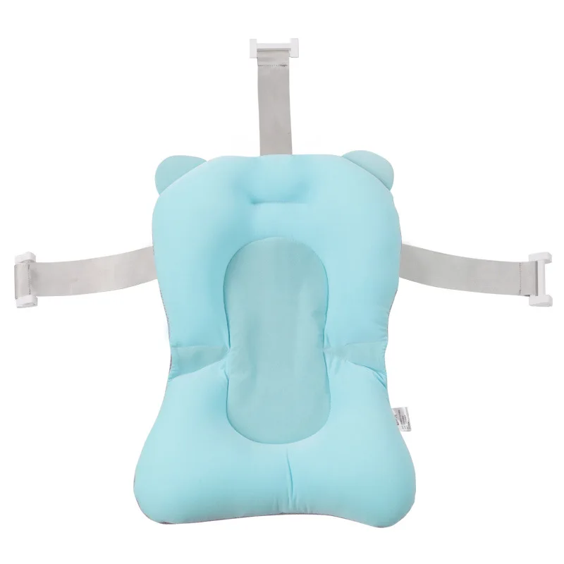 

Baby Bath Mat Bath Basin Net Pocket Newborn Bath Bed Suspension Pad Breathable Quick Dry Installation Is Convenient
