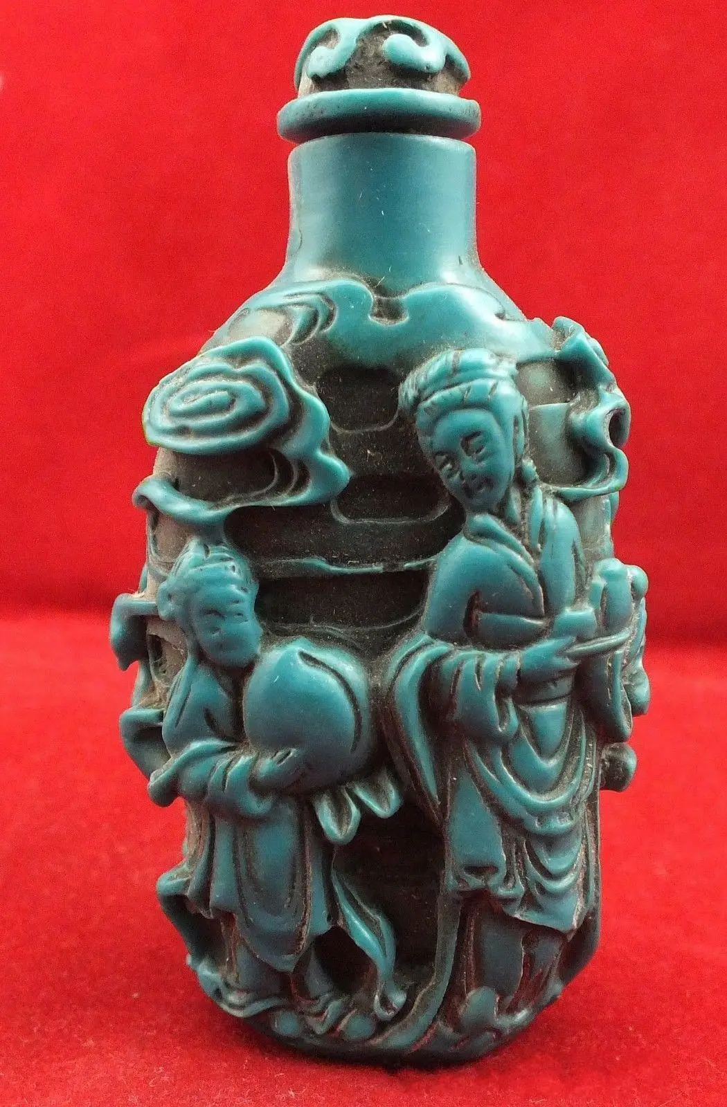 Коллекционные Редкие восточные винтажные вырезанные из бирюзы долгие годы