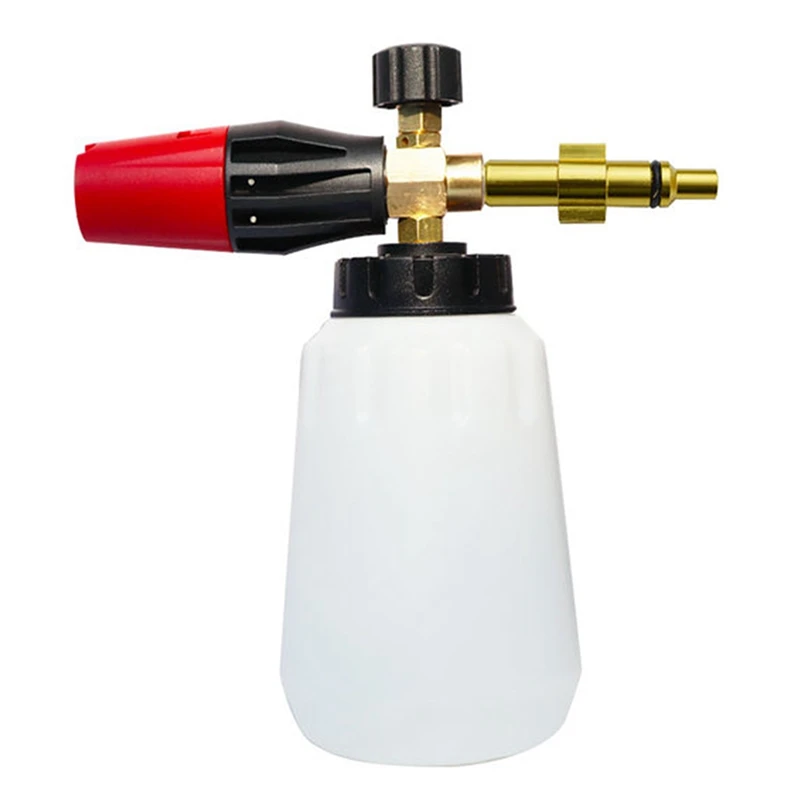 

Pressure Washer Snow Foam Lance Nozzle Adjustable Foam Cannon Generator Car Clean Soap Foam Wash for Karcher Interskol
