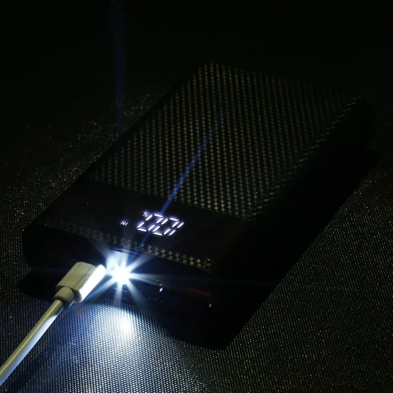 HAWEEL 18650 зарядное устройство Коробка Внешний аккумулятор корпус коробка с 2 USB