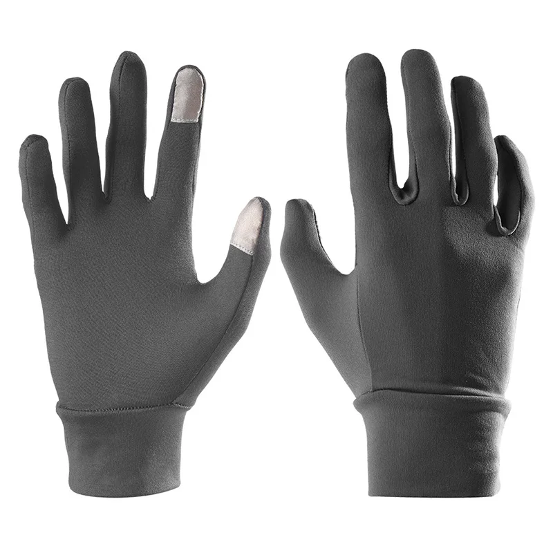 

New autumn and winter outdoor hiking sports breathable warm gloves high elasticity touch screen non-slip gloves