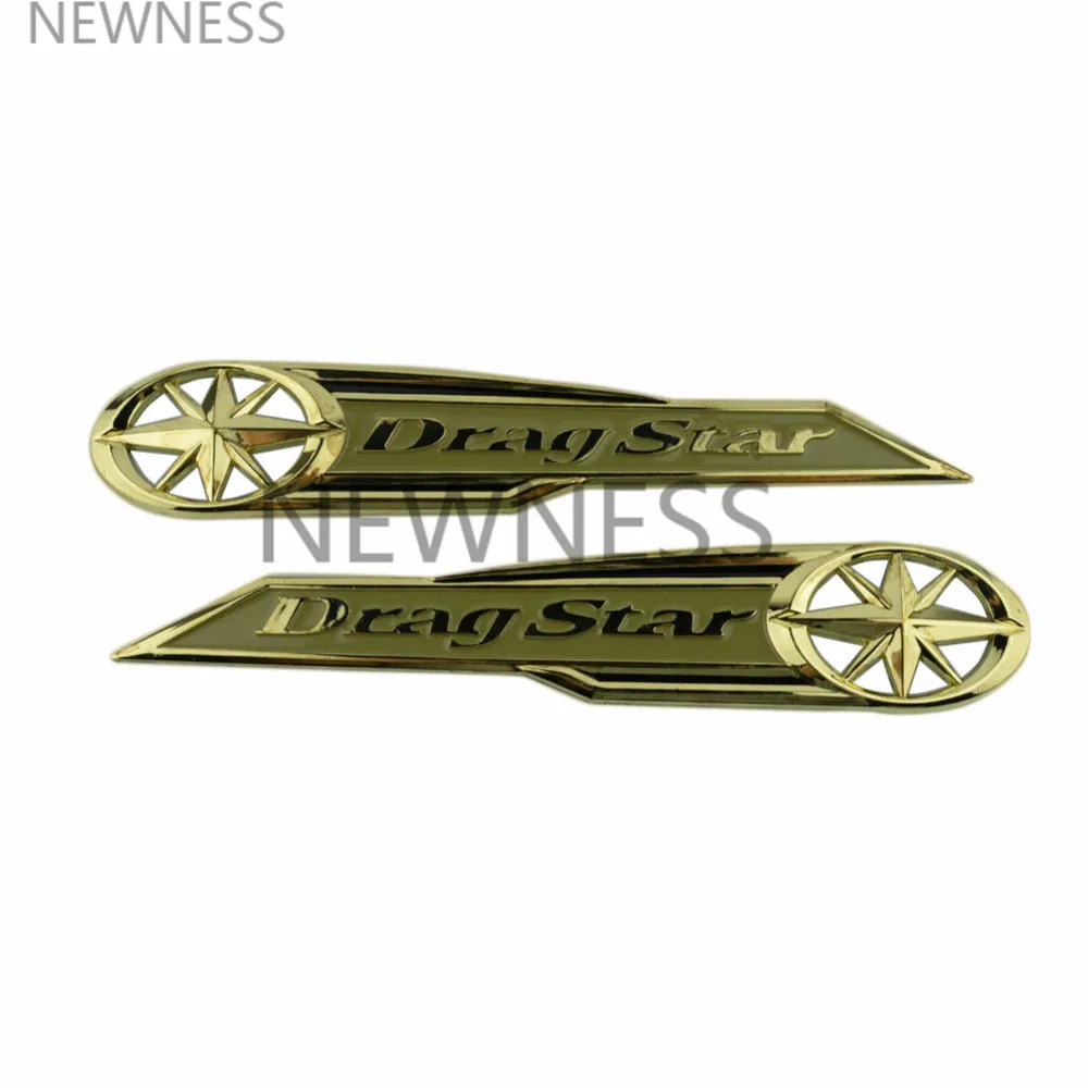 3D значки на бензиновый топливный бак для мотоцикла наклейки Yamaha Dragstar V star XVS XV 400 650