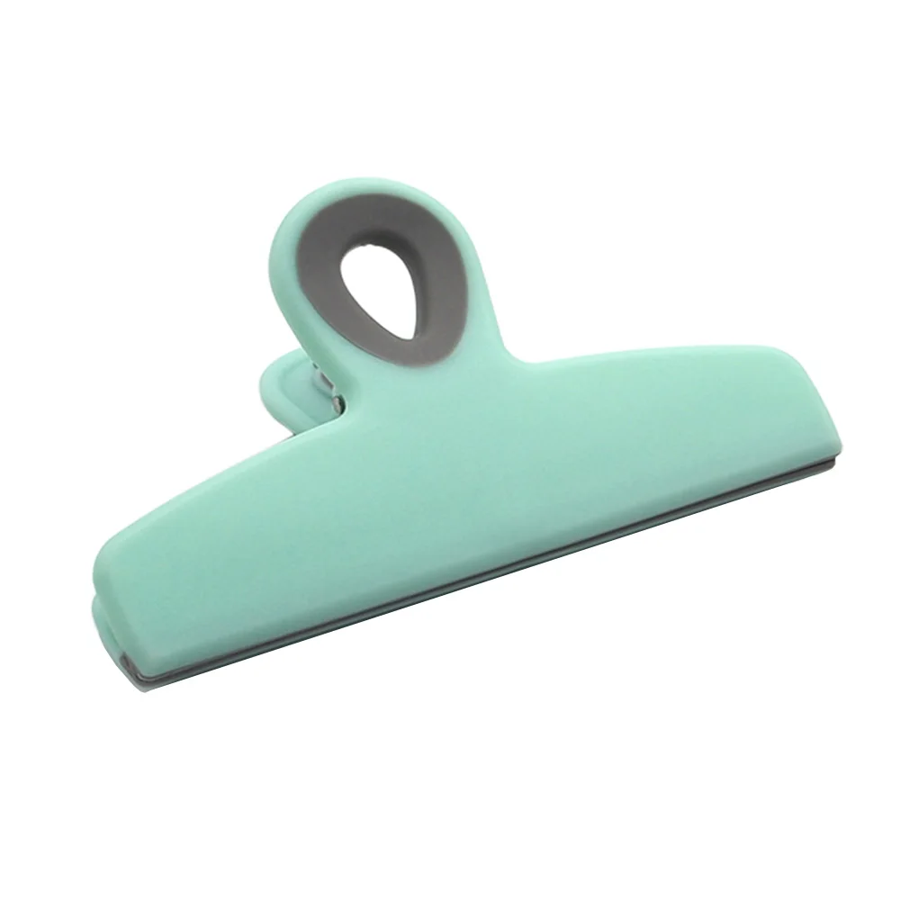 Office Kitchen Supplies Home Practical Reusable Paper Clamp Dust Proof Food Sealing Slide On Bag Clip Stay Fresh Snack Storage |