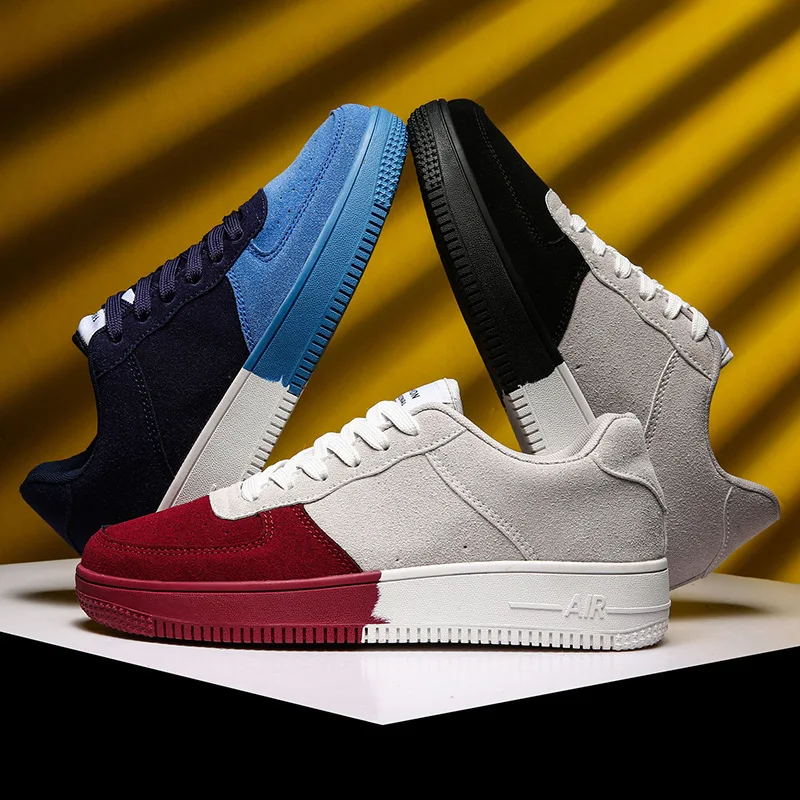 Мужская обувь с постепенным изменением цвета Сезон осень 2020 года Трендовая для