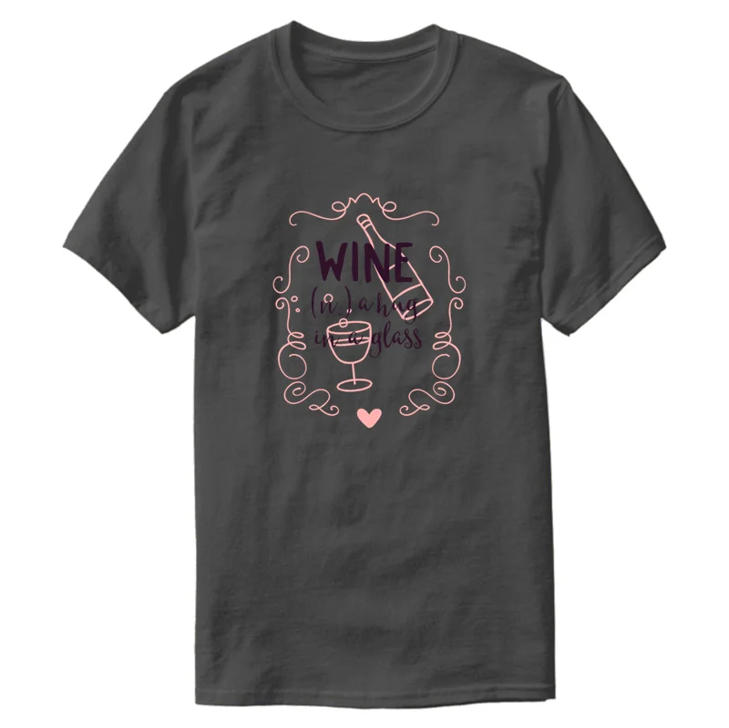 Мужская футболка с надписью Super Wine Definition A Hug In glass 2020 хипстерская Базовая