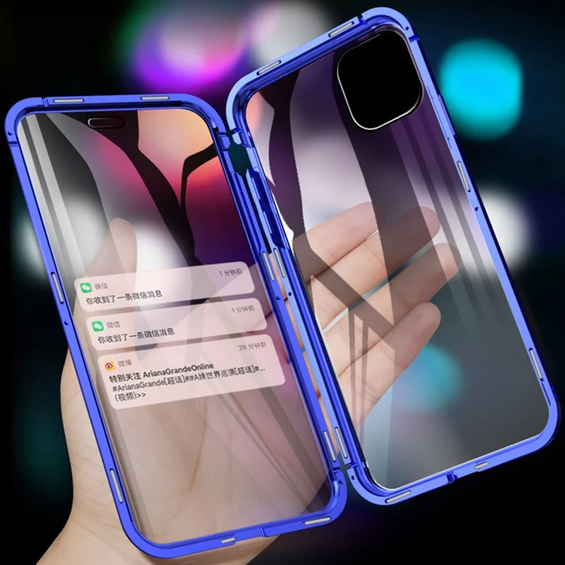 Магнитный поглощающий чехол Tongdaytech для iPhone SE2 XS XR 11 Pro Max X 8 7 6 6s Plus защитный из