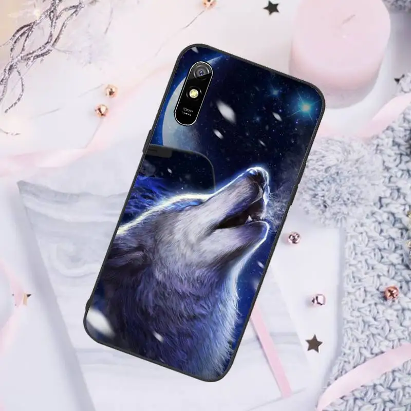 

Howling wolf pictures Phone Case For Xiaomi Redmi note 7 8 9 pro 8T 9A 9S Mi Note 10 Lite pro