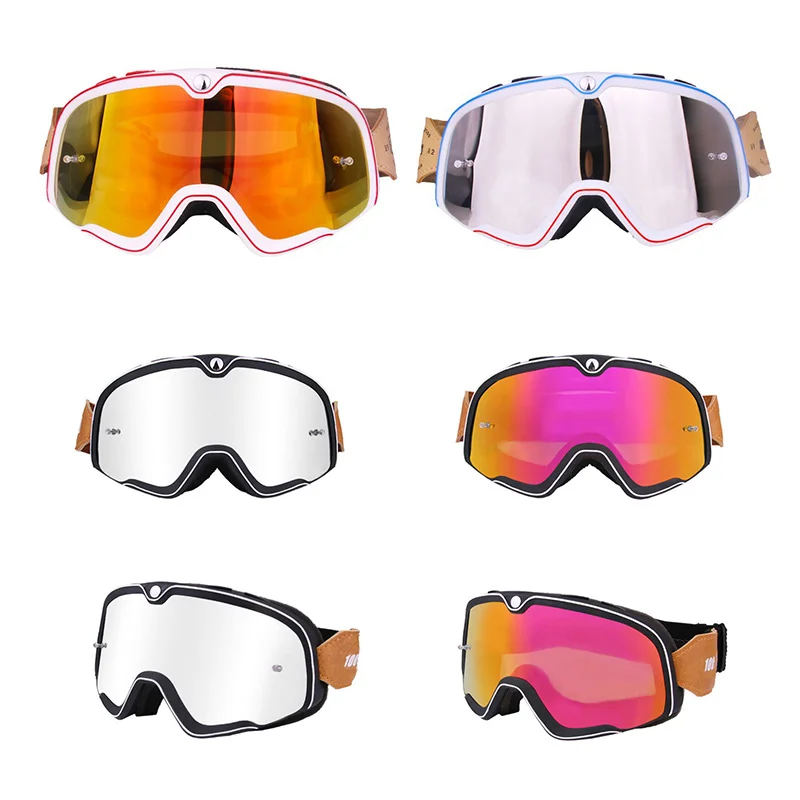 

Очки для мотокросса мужские очки для вождения мотоциклетные очки винтажные байкерские очки винтажные мотоциклетные очки