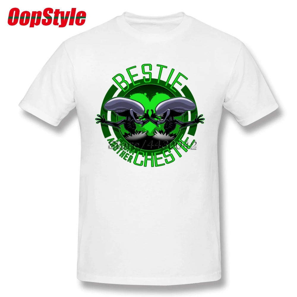 Футболка Alien Predator для мужчин Прямая поставка короткий рукав хлопок размера плюс