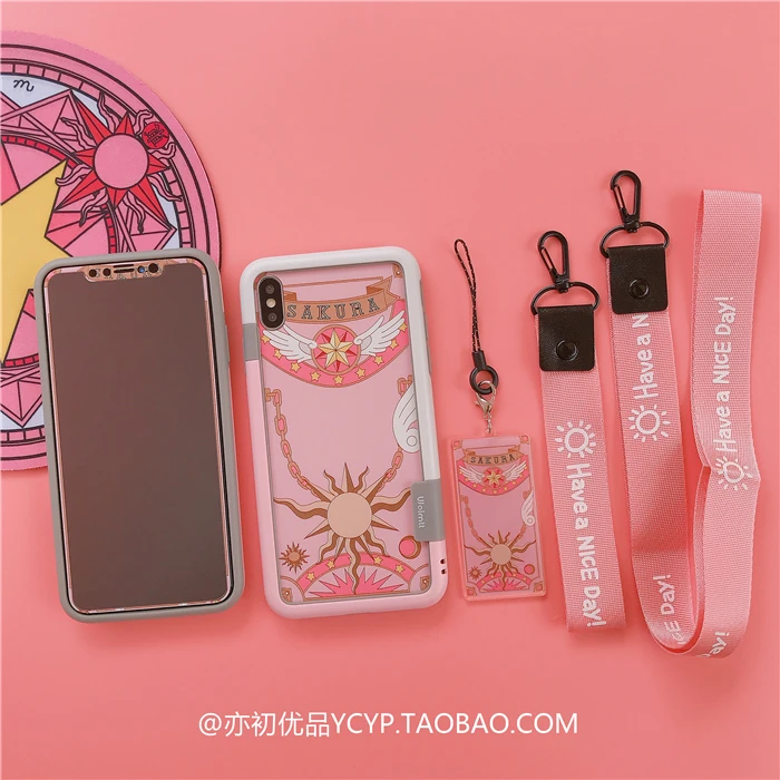 Защитный чехол Sakura для iphone 11 pro Max защитный из закаленного стекла + мягкий бампер XS
