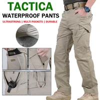 ix9 city tactical cargo pants men combat swat army military pants cotton many pockets stretch flexible man casual trousers xxxl