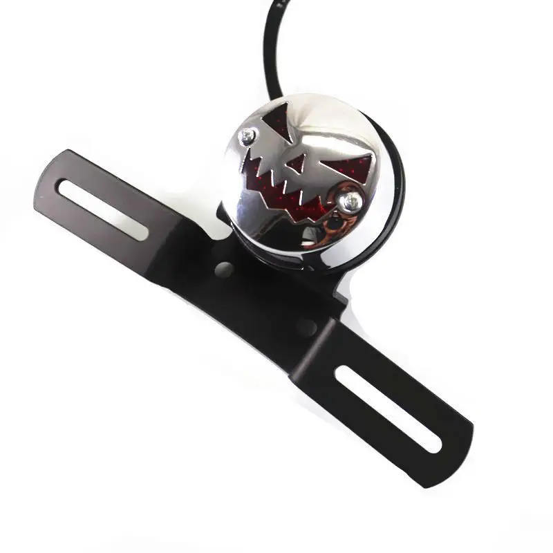 

Universal Motorcycle 12v LED Rear Tail Brake Stop Light Lamp License Plate For Harley Yamaha KTN Honda Kawasaki Suzuki Chopper