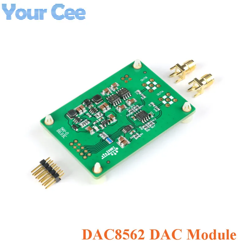Модуль DAC DAC8562 Плата усилителя модуль постоянного тока 2 7 5 В положительная и